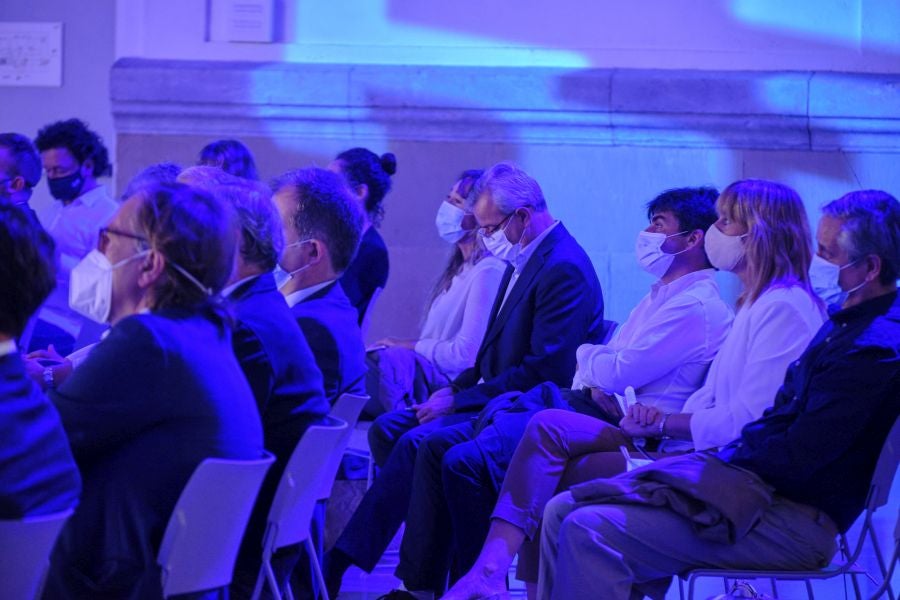 Jokin Aperribay, presidente de la Real Sociedad, ha participado en la undécima edición del foro, organizado por El Diario Vasco
