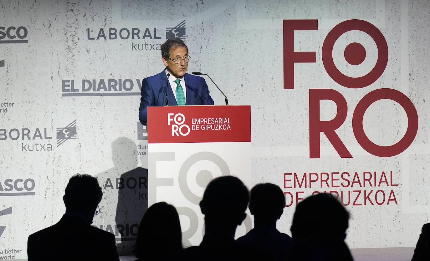Txomin García, presidente de Laboral Kutxa
