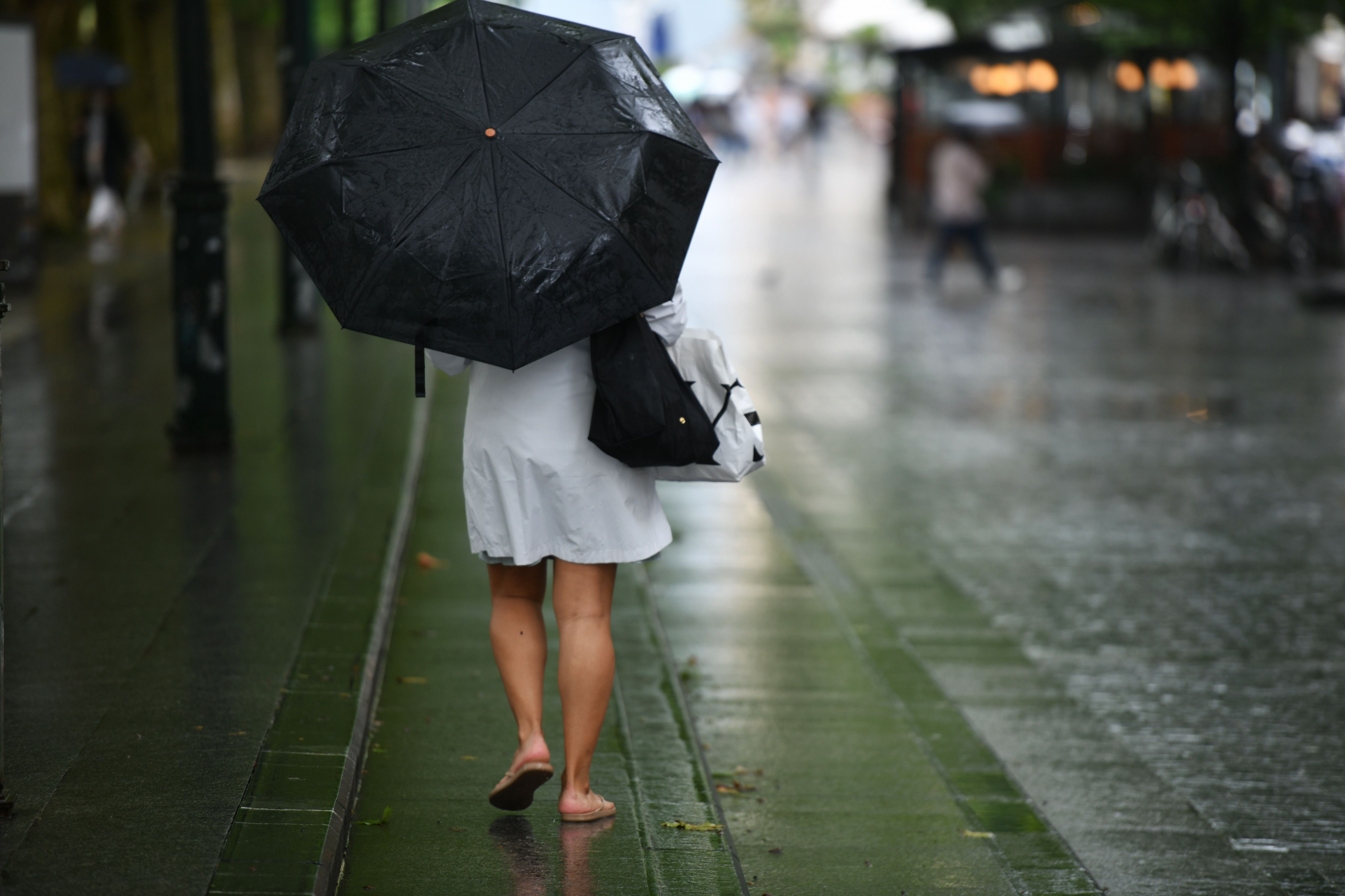 El día de hoy ha tenido poco de veraniego. Se han impuesto las lluvias y las temperaturas más propias de otoño