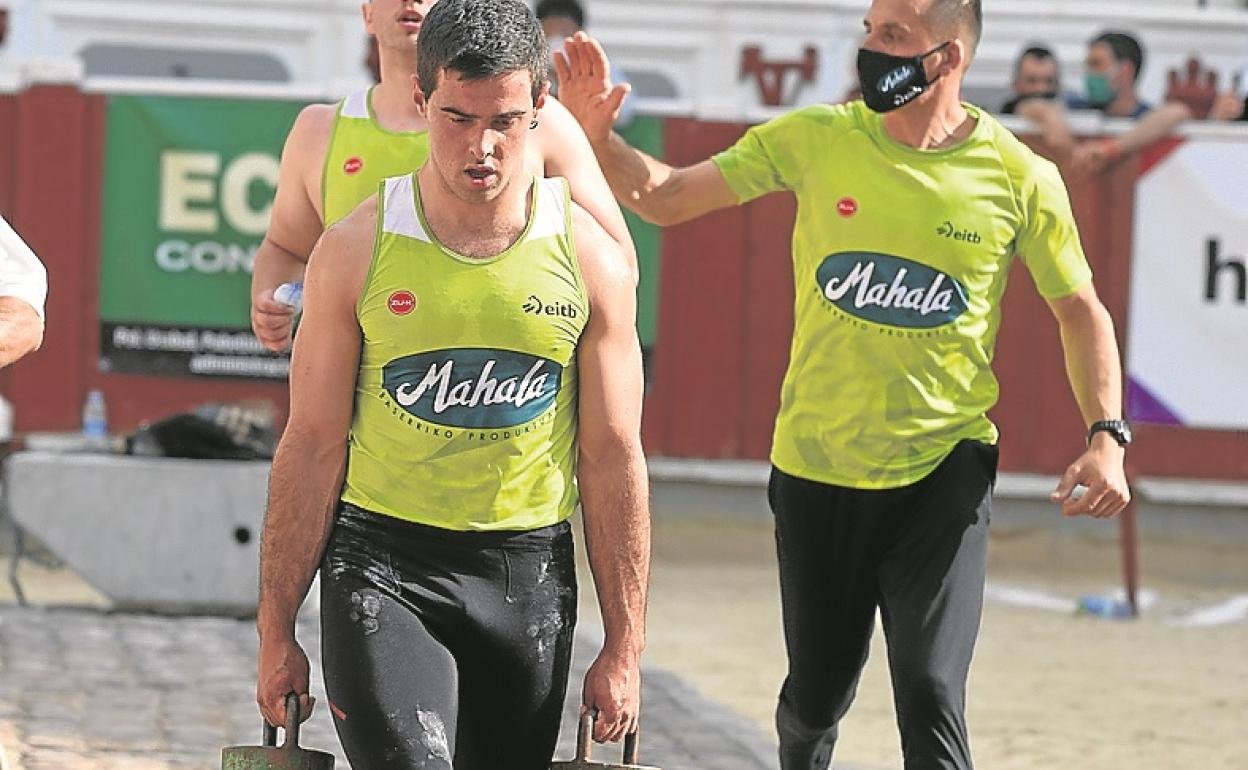 Carrera de Txingak en el Pentatlón. 
