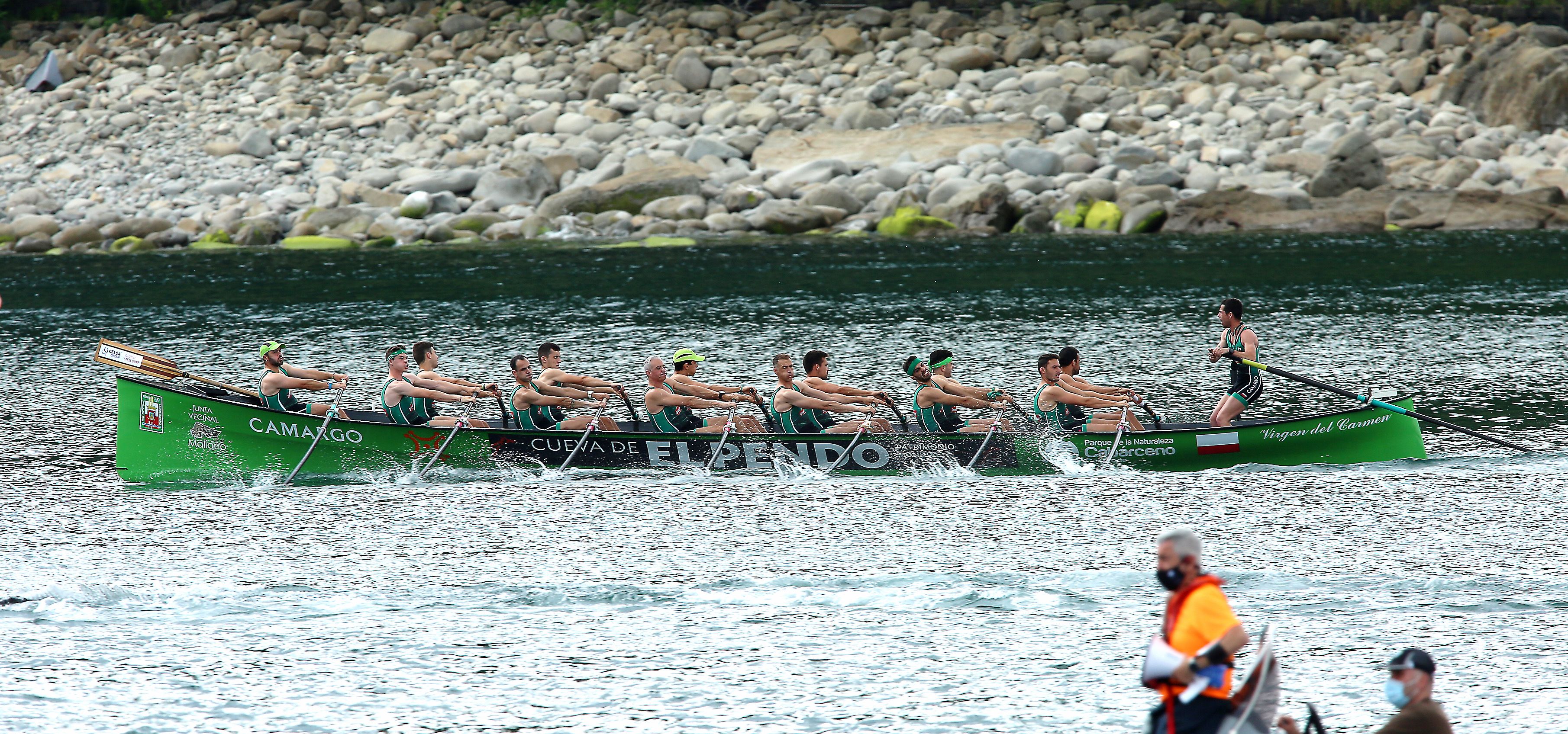 La trainera de Getaria se ha llevado en casa la bandera de la Liga ARC-1