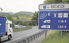 Fin a los peajes en la N-1 y la A-15 para camiones