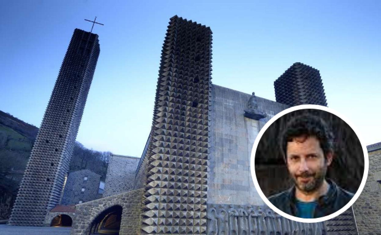 La basílica diseñada por los arquitectos Sáenz de Oiza y Luis Laorga. Manuel Ríos San Martín