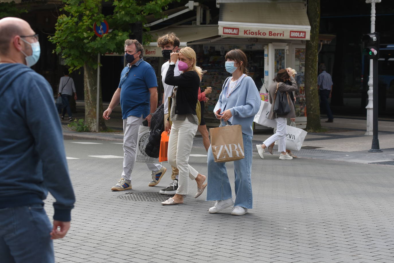 Fotos: Primer día de rebajas en Gipuzkoa