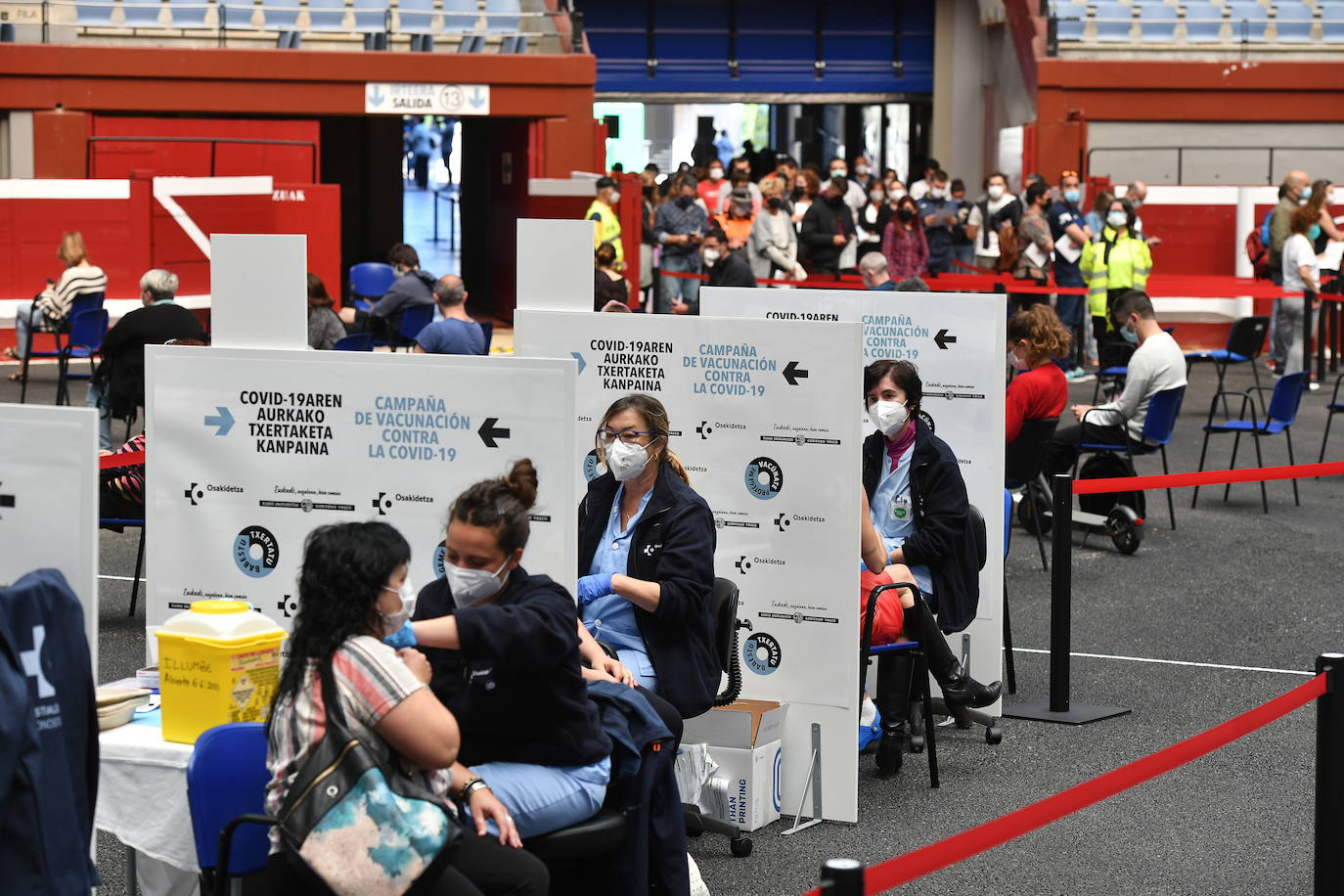 Vacunación Euskadi: Sagardui avanza una reordenación en verano de los puntos «para ser más eficientes»