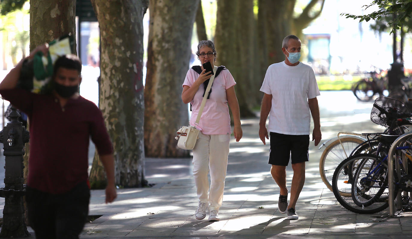 Fotos: Paseos sin mascarilla