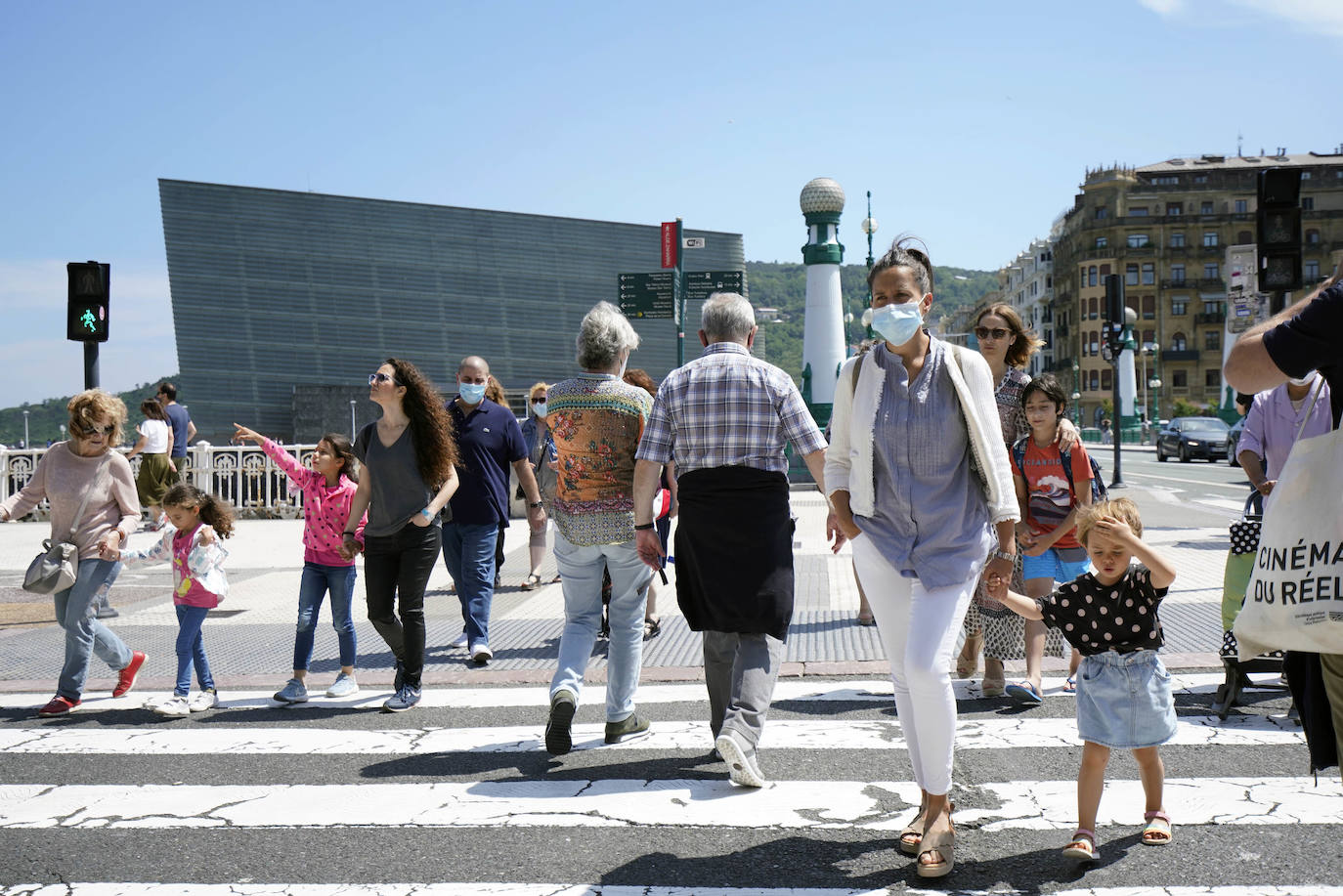 Fotos: Paseos sin mascarilla