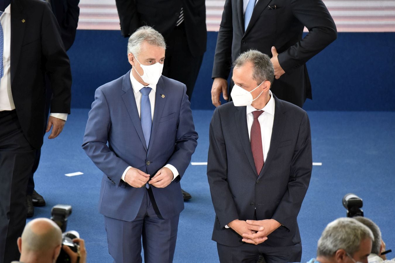 Bayer sella su apuesta por Gipuzkoa con la inauguración de los laboratorios de Miramón. La apertura de la las instalaciones de Viralgen ha estado presidida por el lehendakari y con presencia del ministro Pedro Duque