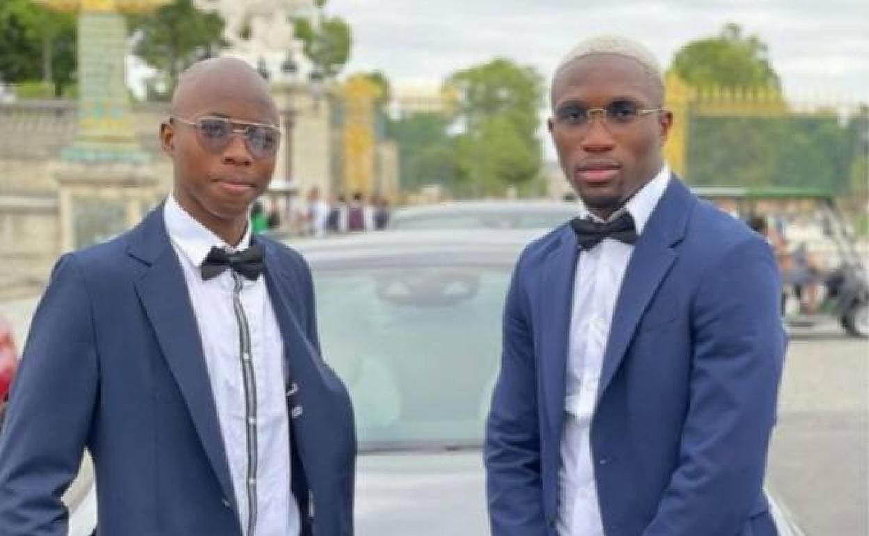 Sagnan, con el pelo teñido de rubio, en una foto de este verano.