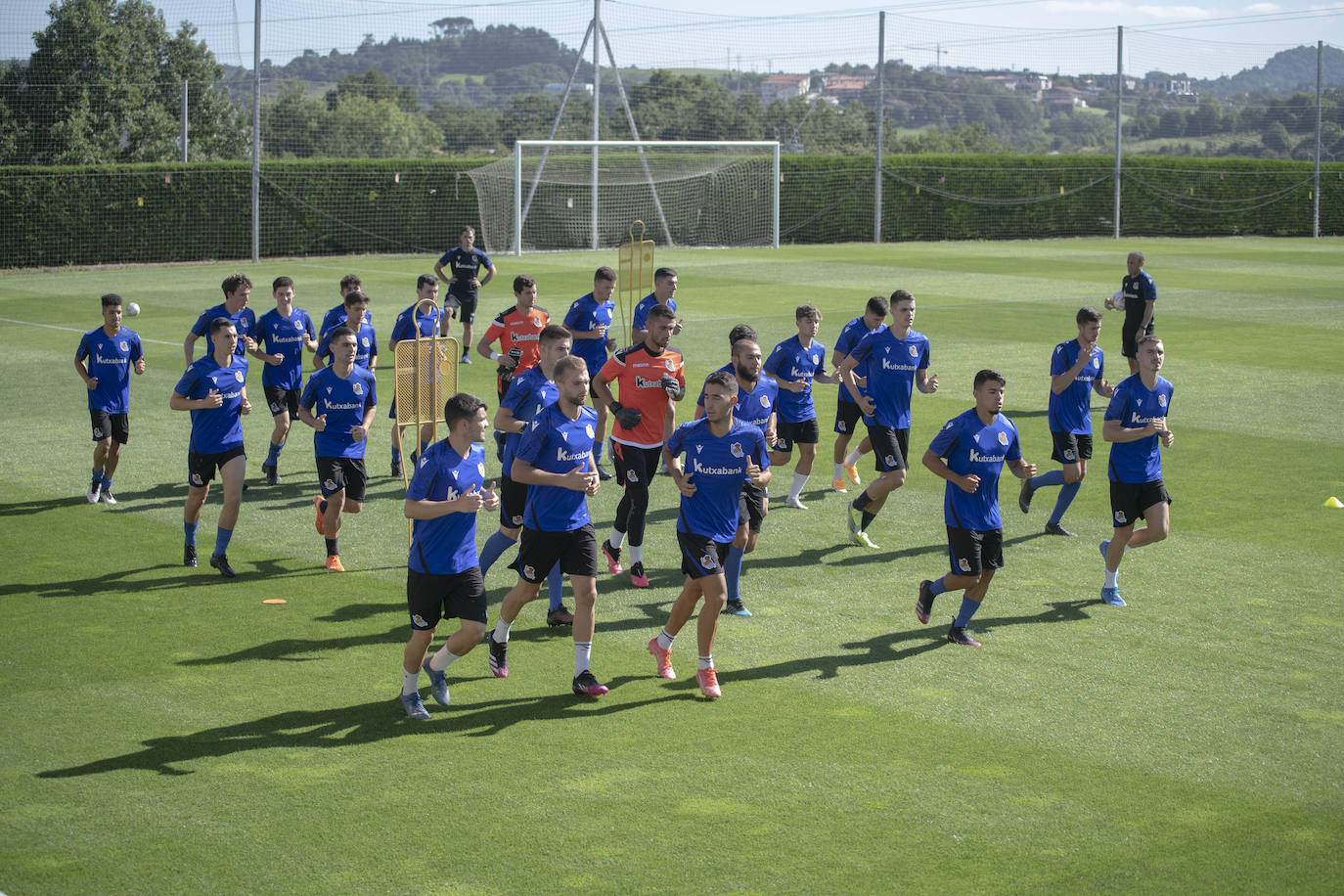 Fotos: Las mejores imágenes del arranque de la pretemporada del Sanse