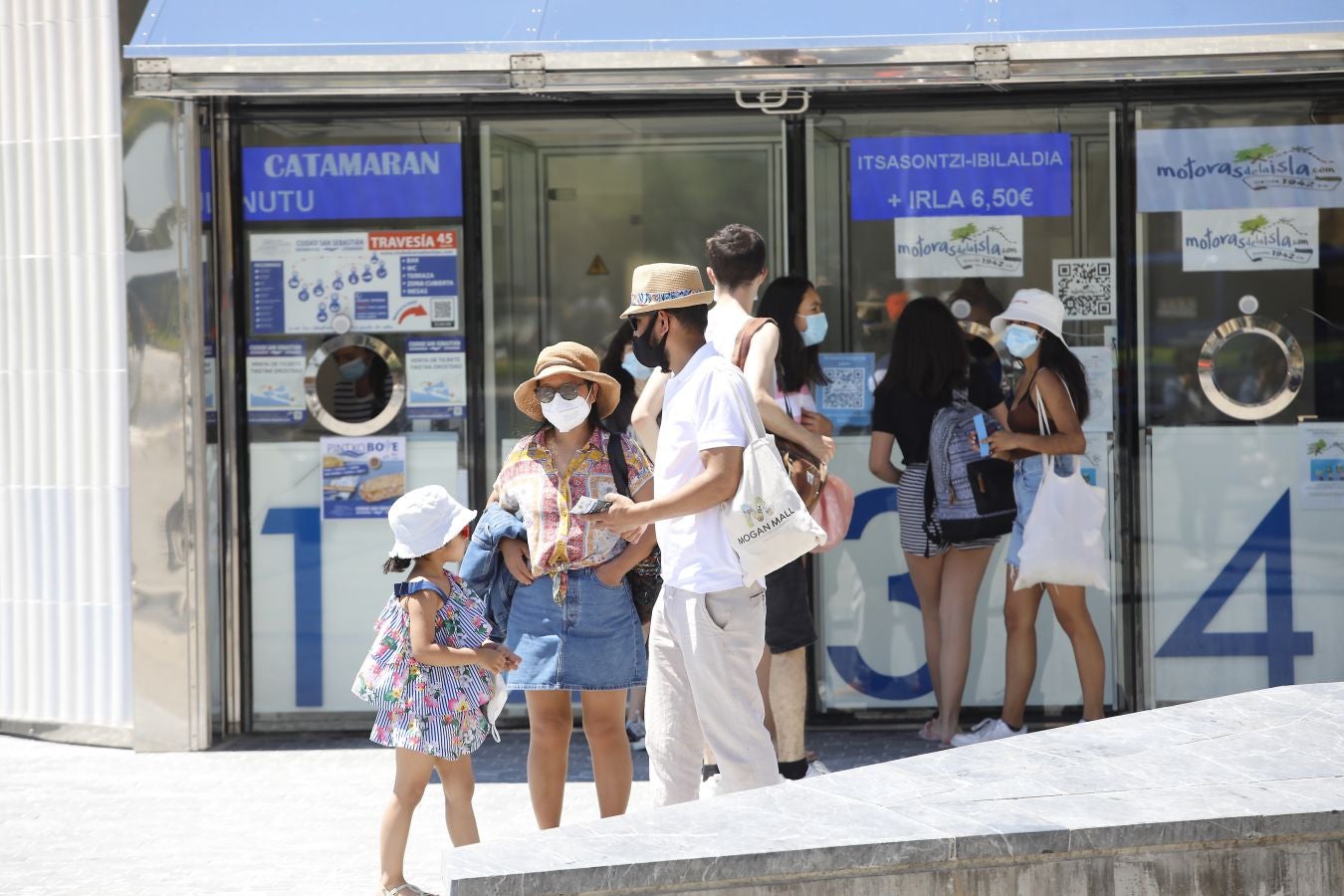 Lunes de sol y calor en Gipuzkoa.