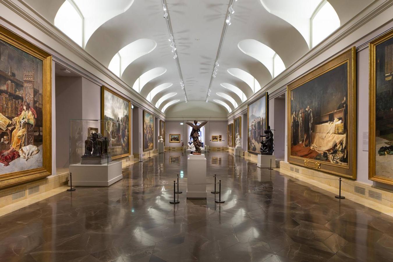 Sala 75 del Museo del Prado tras la reordenación