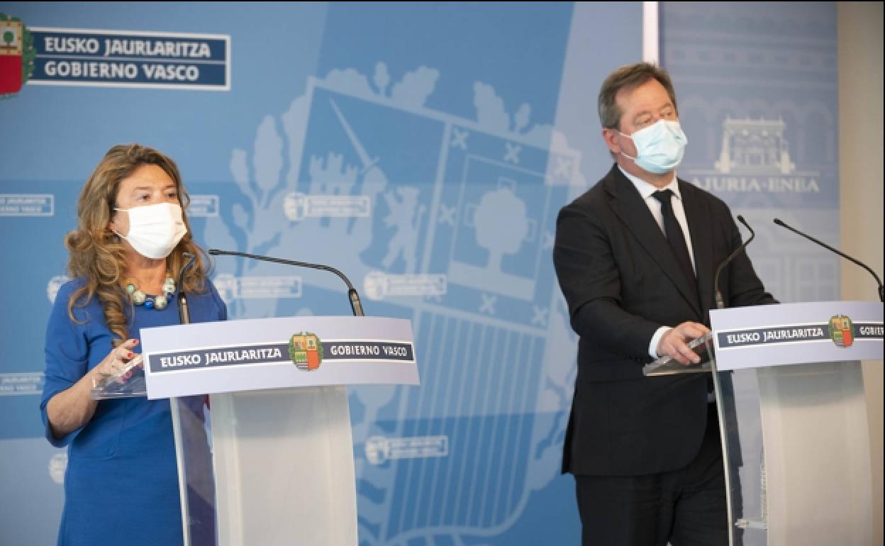 Covid en Euskadi: Sigue en directo la rueda de prensa de Gotzone Sagardui