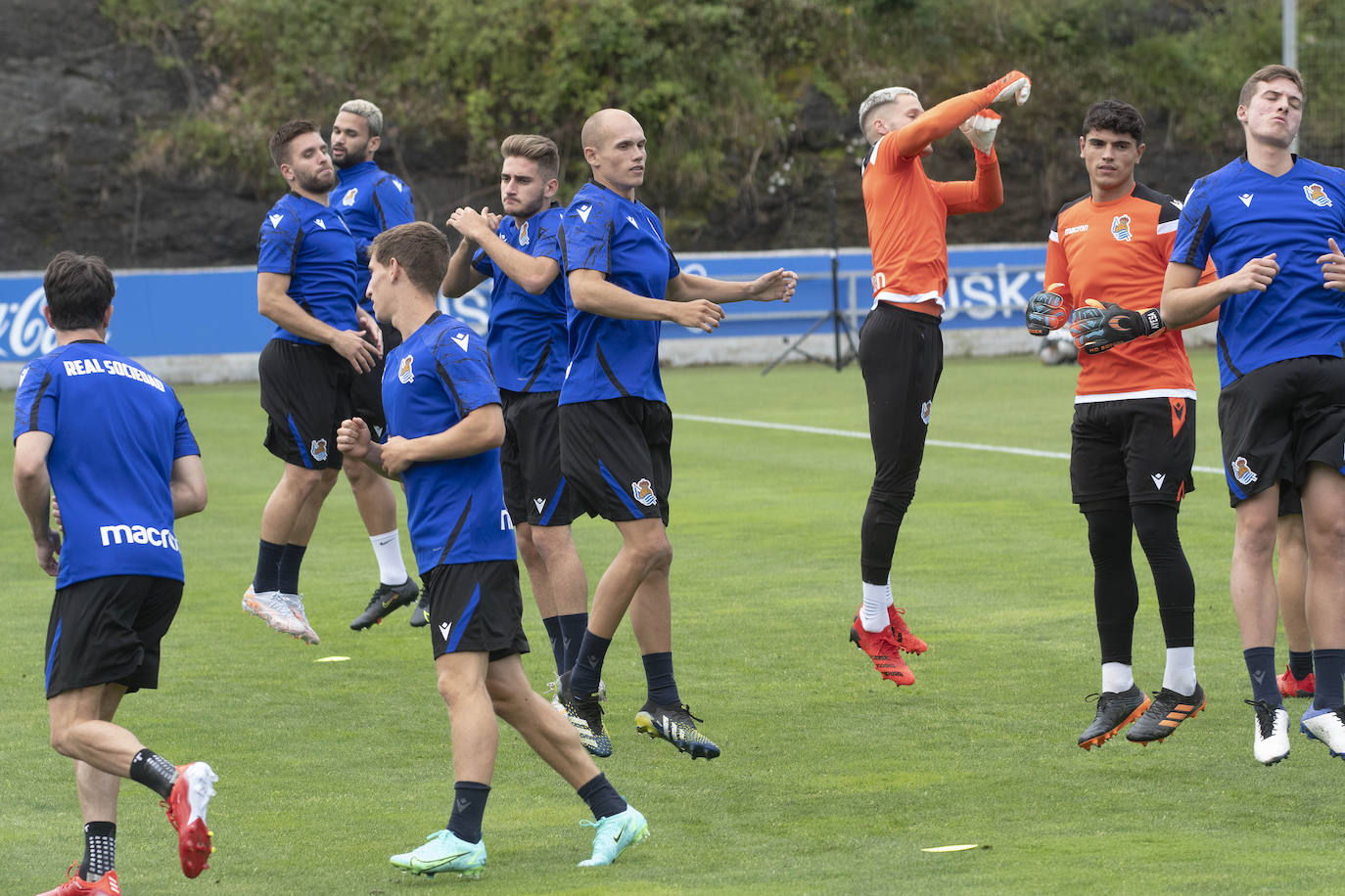 Fotos: Las mejores imágenes del inicio de la pretemporada de la Real Sociedad