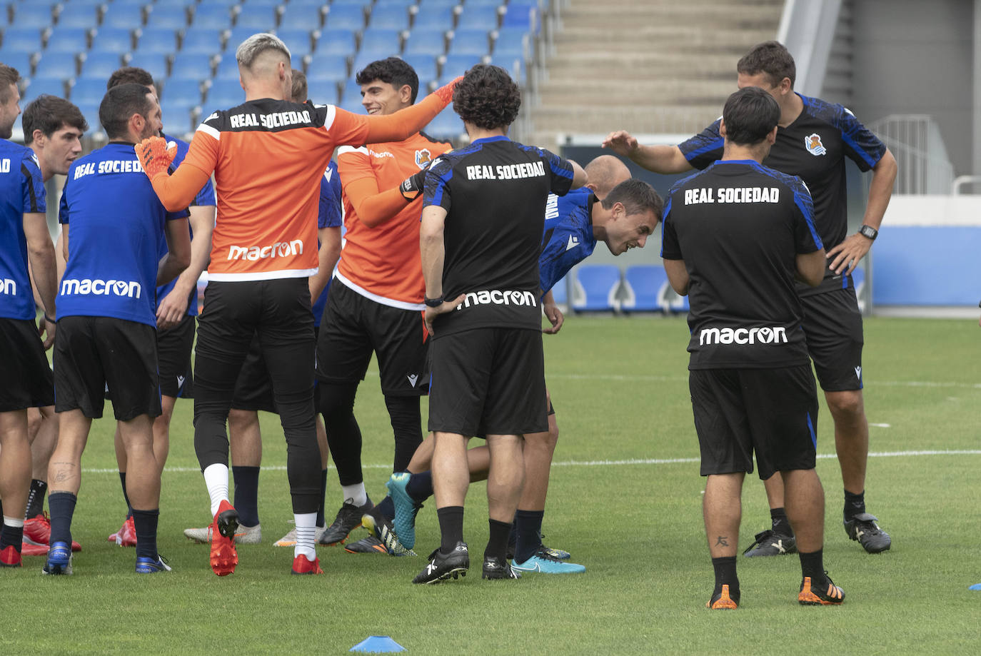 Fotos: Las mejores imágenes del inicio de la pretemporada de la Real Sociedad