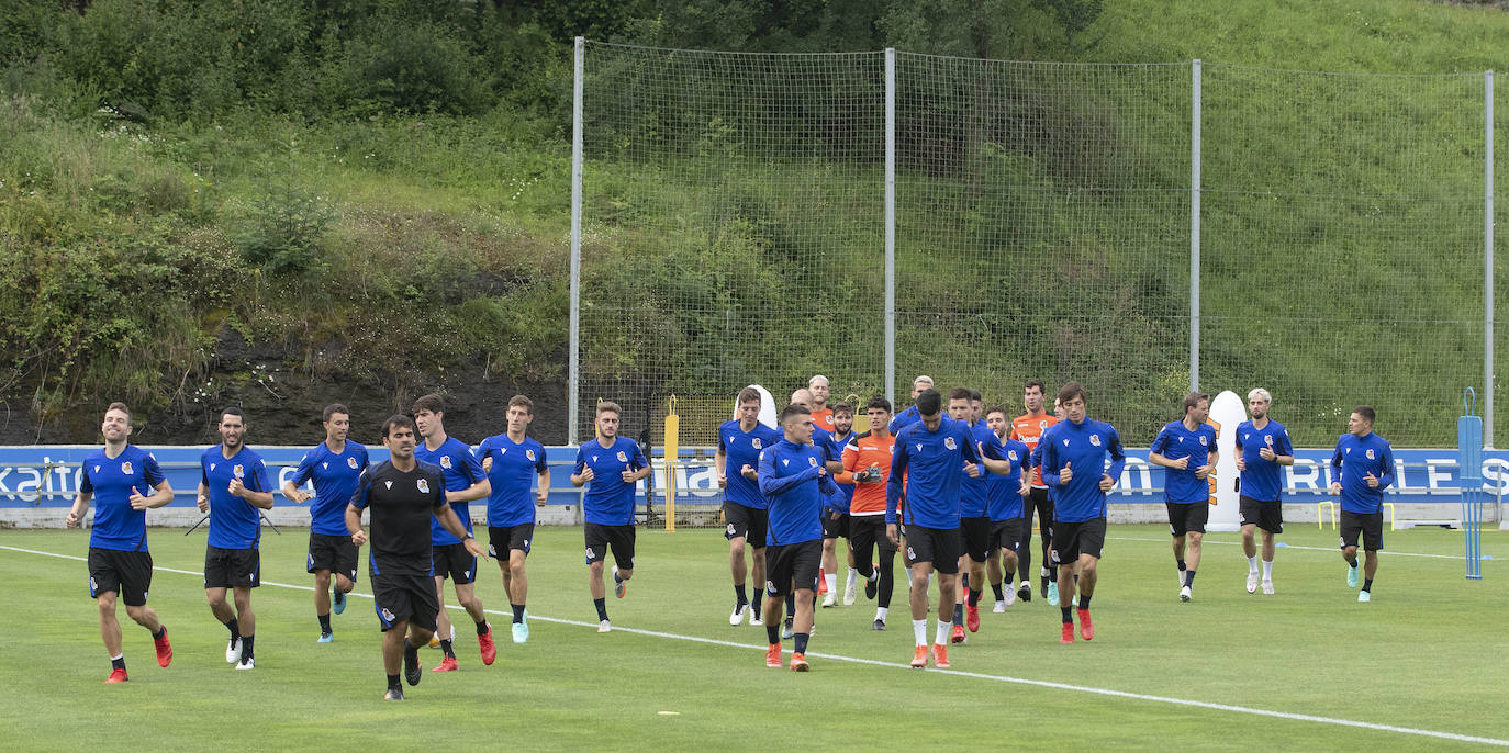 Fotos: Las mejores imágenes del inicio de la pretemporada de la Real Sociedad