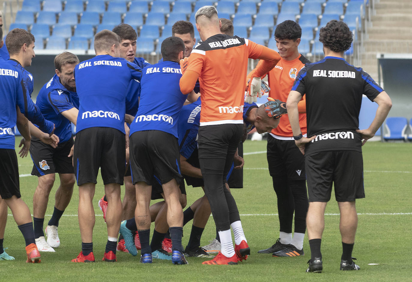 Fotos: Las mejores imágenes del inicio de la pretemporada de la Real Sociedad