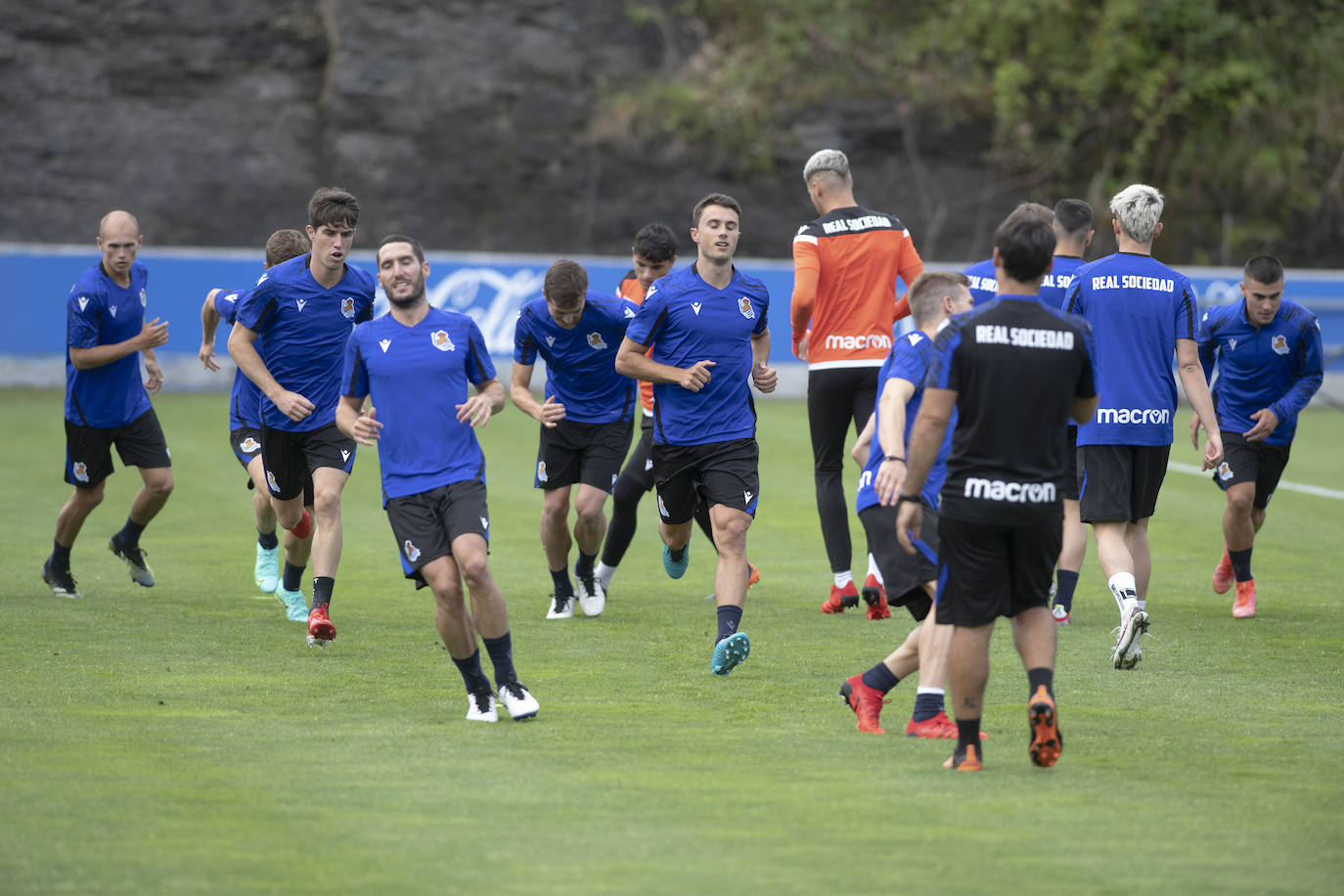 Fotos: Las mejores imágenes del inicio de la pretemporada de la Real Sociedad