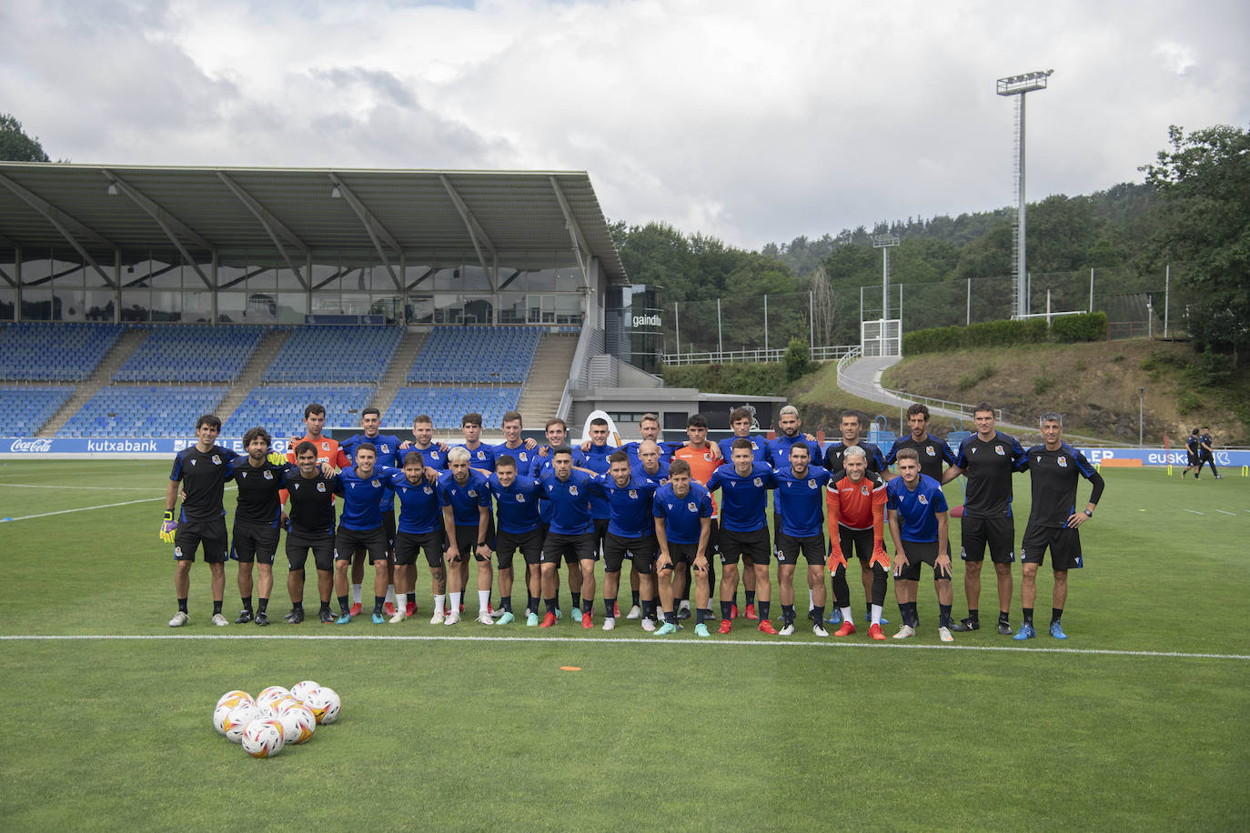 Fotos: Las mejores imágenes del inicio de la pretemporada de la Real Sociedad