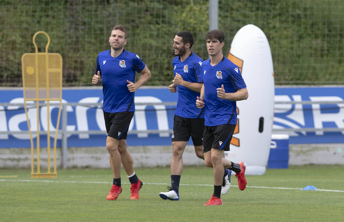 Fotos: Las mejores imágenes del inicio de la pretemporada de la Real Sociedad