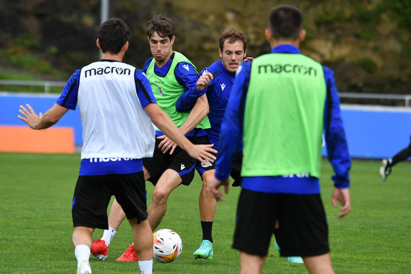 Fotos: Las mejores imágenes del entrenamiento de la Real Sociedad
