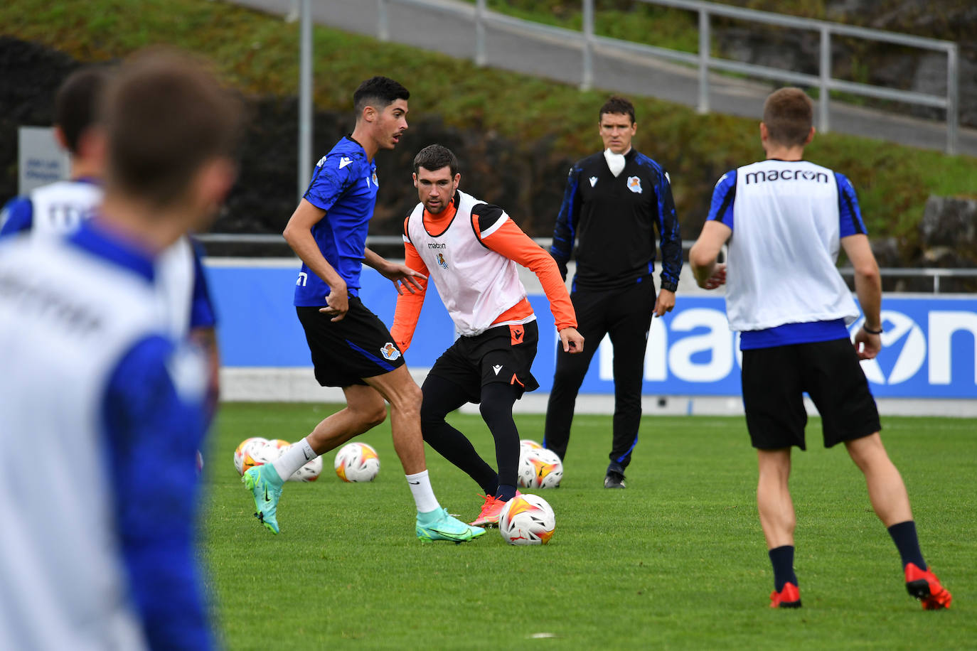 Fotos: Las mejores imágenes del entrenamiento de la Real Sociedad
