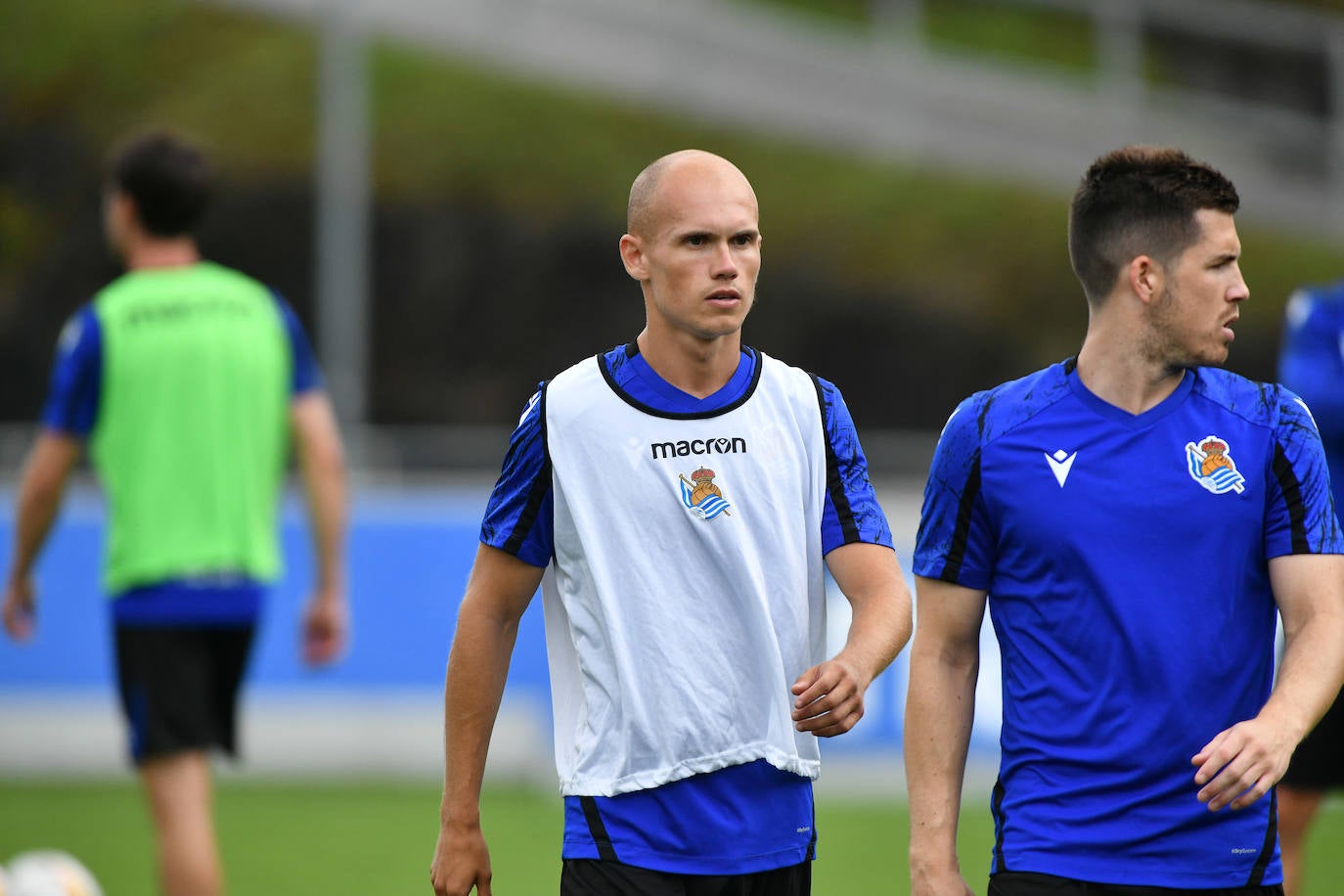 Fotos: Las mejores imágenes del entrenamiento de la Real Sociedad