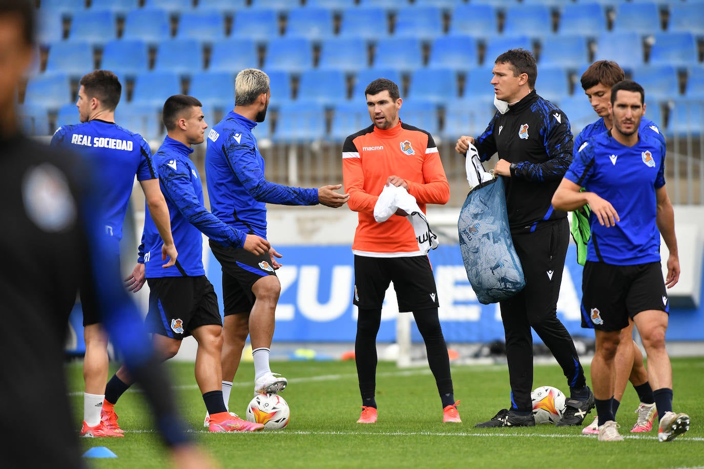 Fotos: Las mejores imágenes del entrenamiento de la Real Sociedad