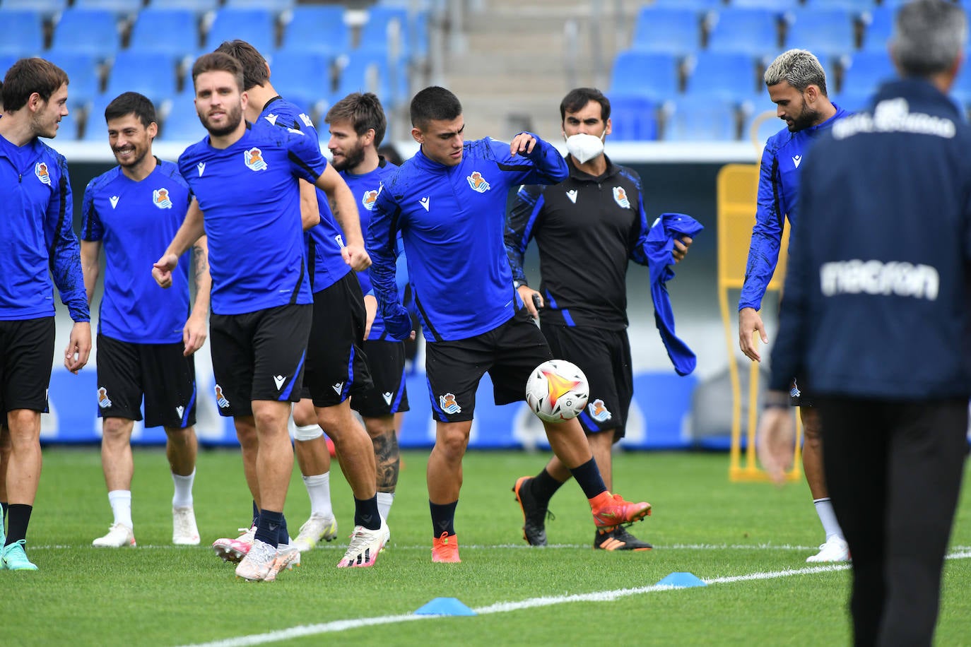 Fotos: Las mejores imágenes del entrenamiento de la Real Sociedad