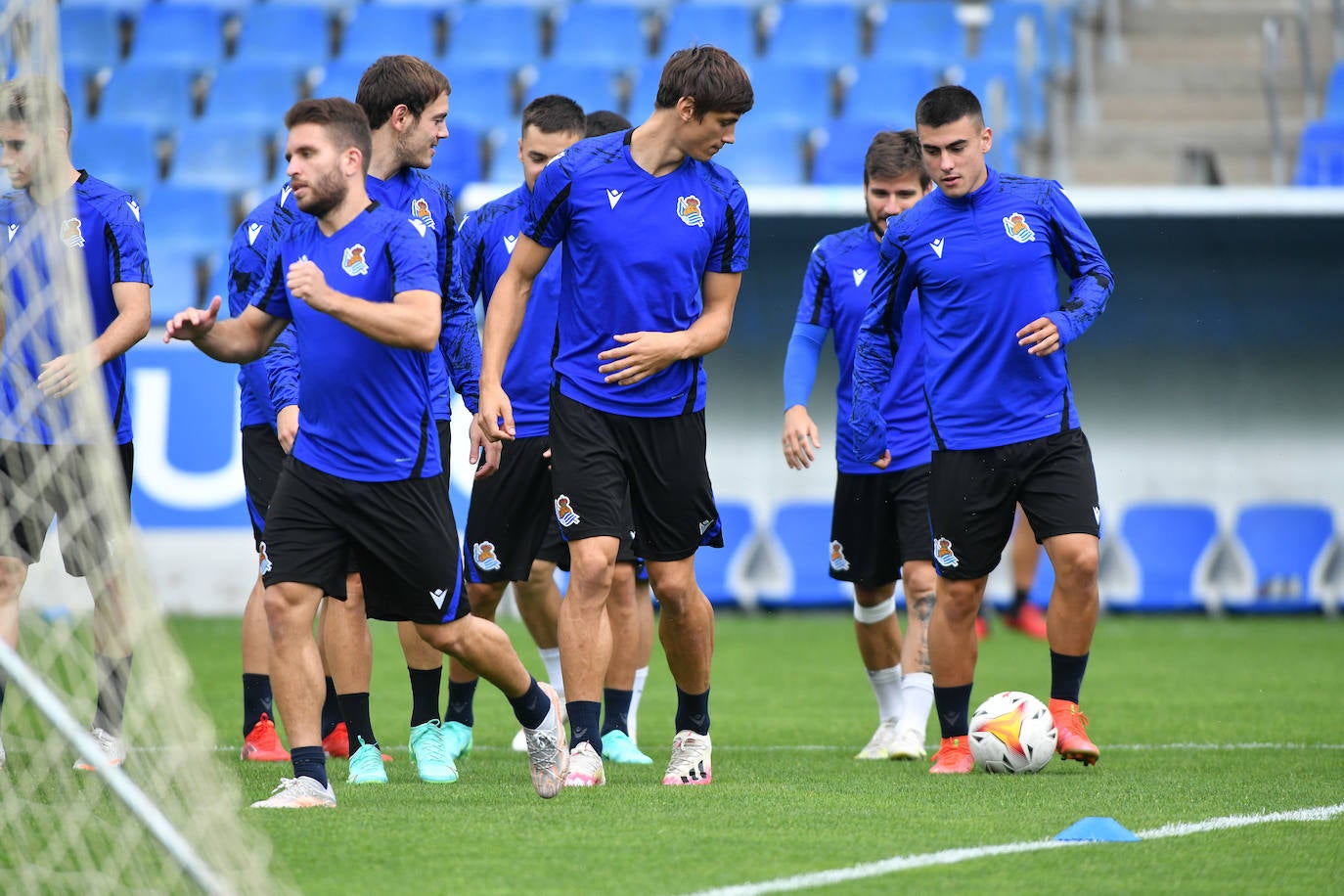 Fotos: Las mejores imágenes del entrenamiento de la Real Sociedad