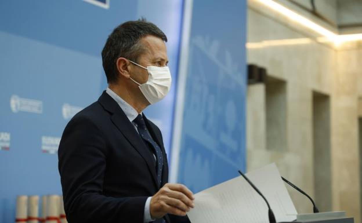 El consejero de Educación, Jokin Bildarratz.