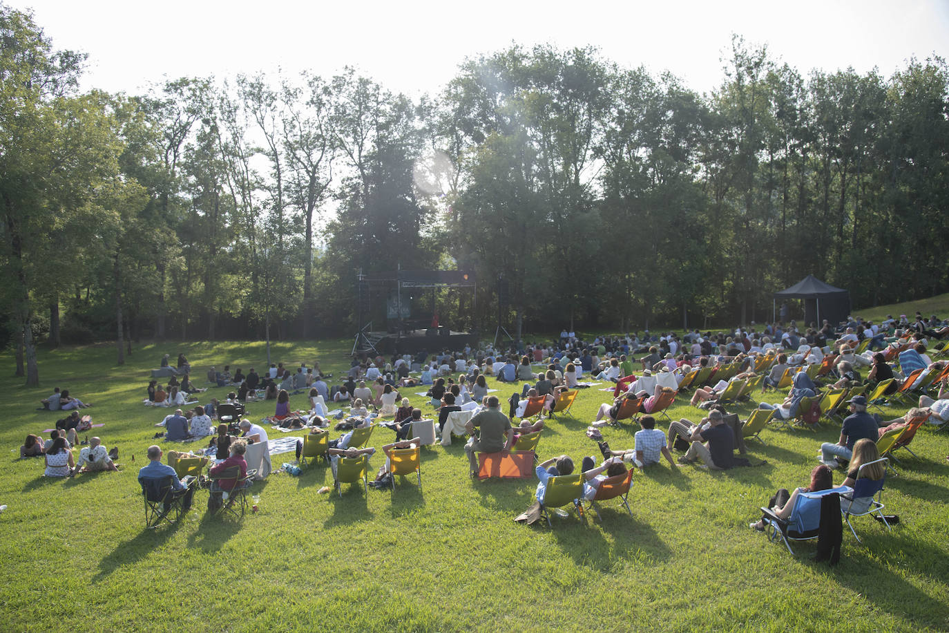 Fotos: Cécile McLorian en el concierto de adelanto del Jazzaldia