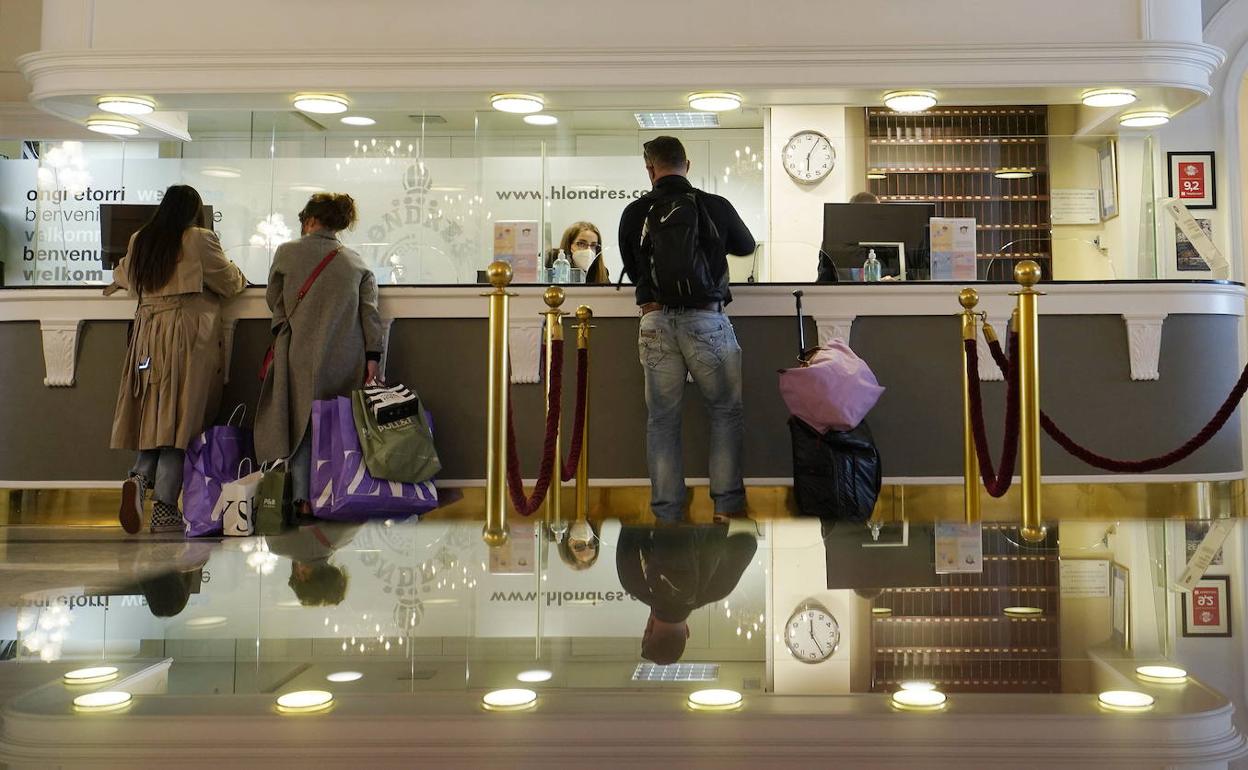 Los datos de Eustat reflejan una clara mejoría en los registros de los establecimientos hosteleros. 