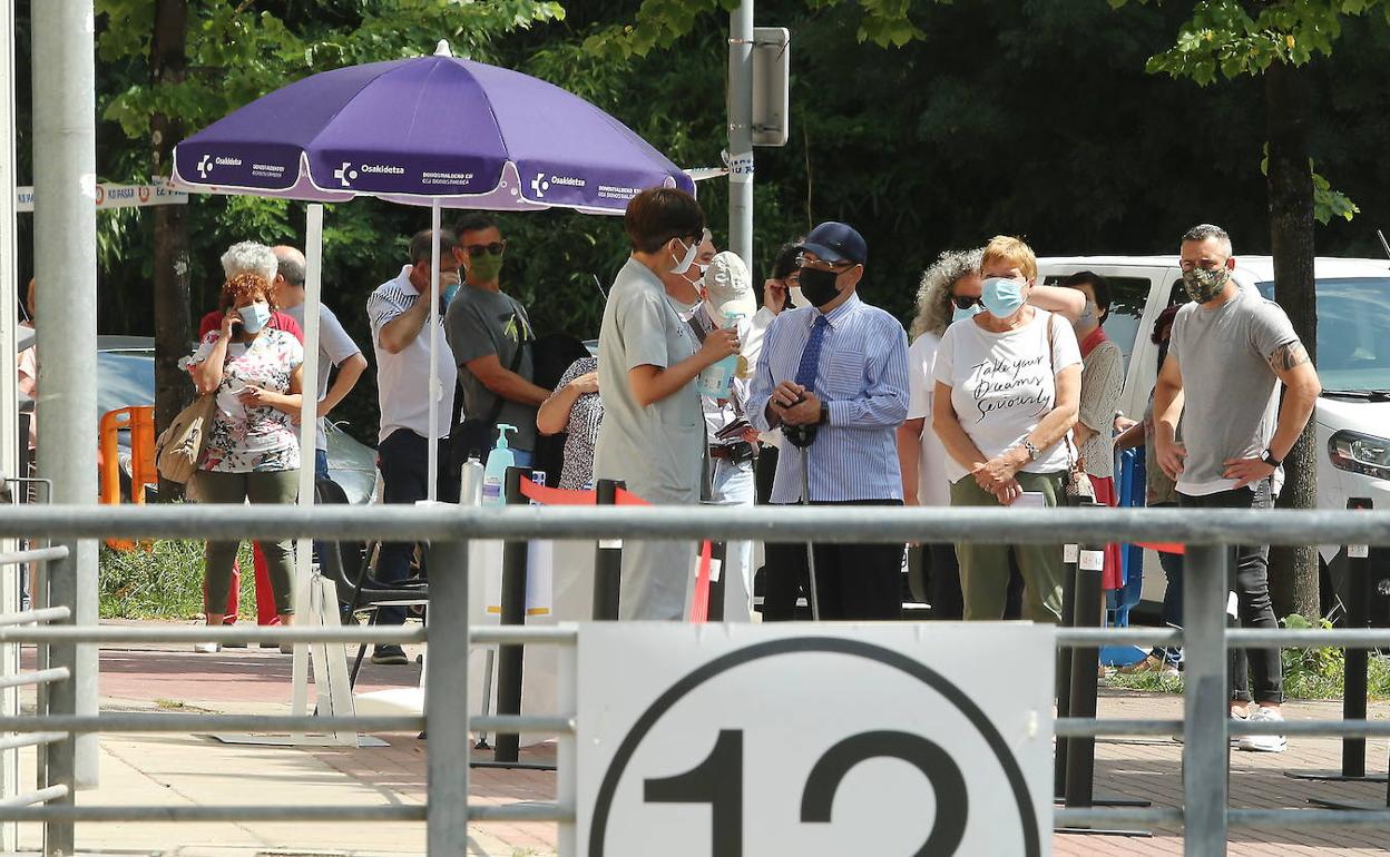 Los últimos sexagenarios han acudido este fin de semana a vacunarse.