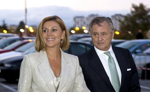 María Dolores de Cospedal e Ignacio López del Hierro.