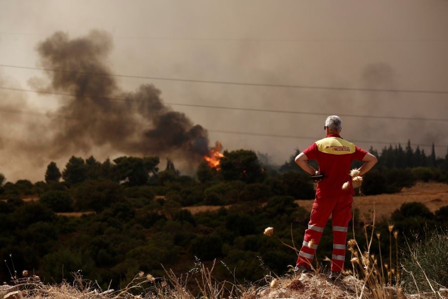 Fotos: Ola de calor en Grecia