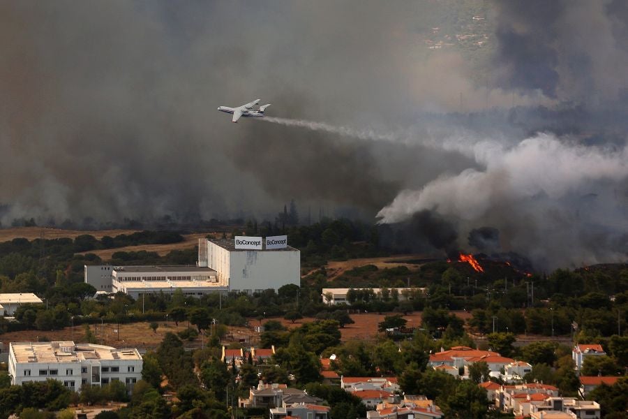 Fotos: Ola de calor en Grecia