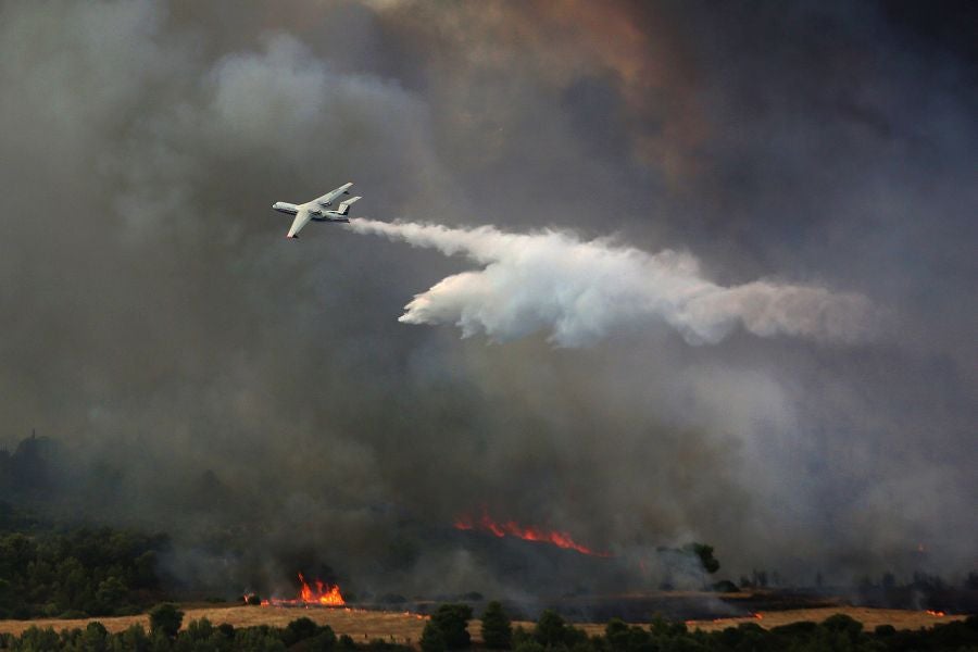 Fotos: Ola de calor en Grecia