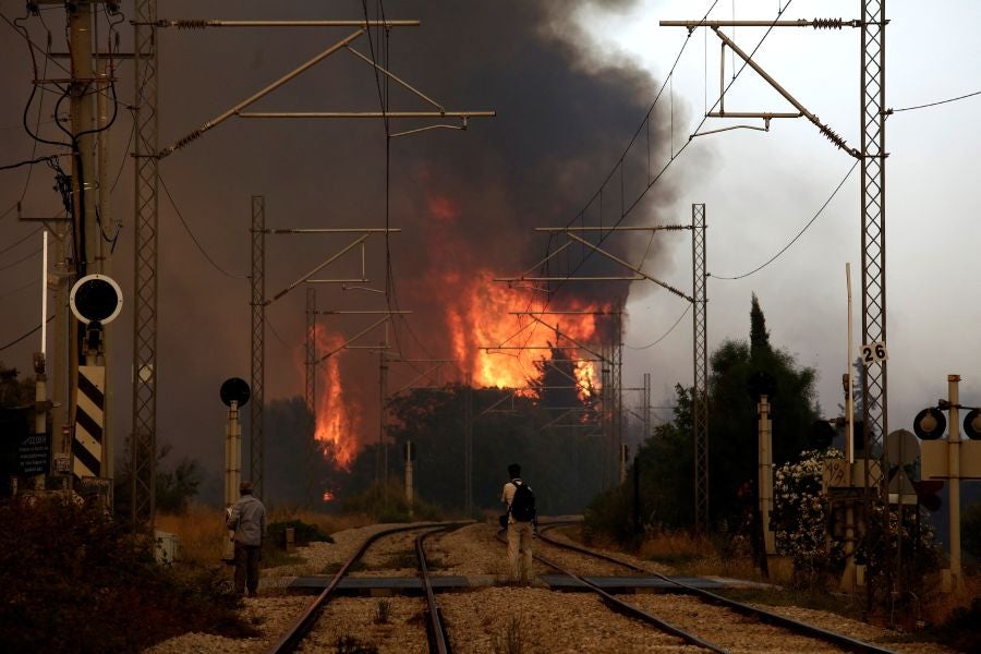 Fotos: Ola de calor en Grecia
