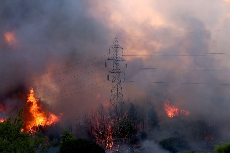 Fotos: Ola de calor en Grecia