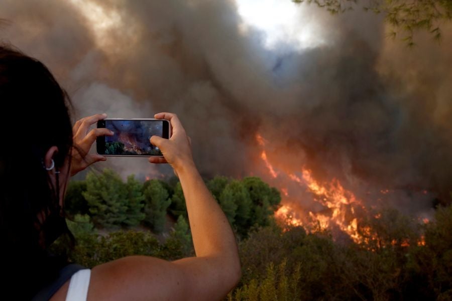 Fotos: Ola de calor en Grecia