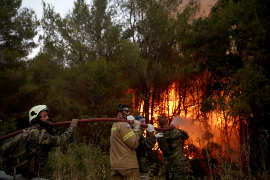 Fotos: Ola de calor en Grecia