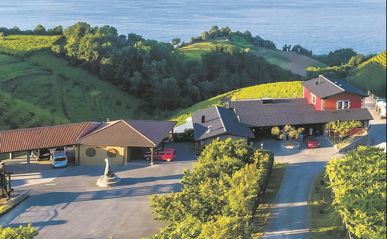 Ameztoi Experience, un lugar en el que disfrutar del paisaje y el txakoli