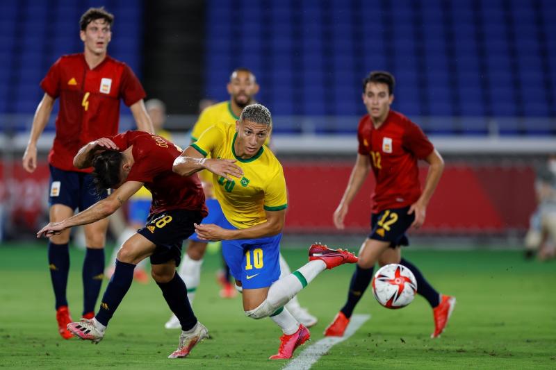 Fotos: La final olímpica entre Brasil y España, en imágenes