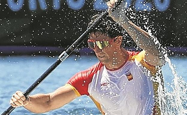 Peña, en los Juegos. 