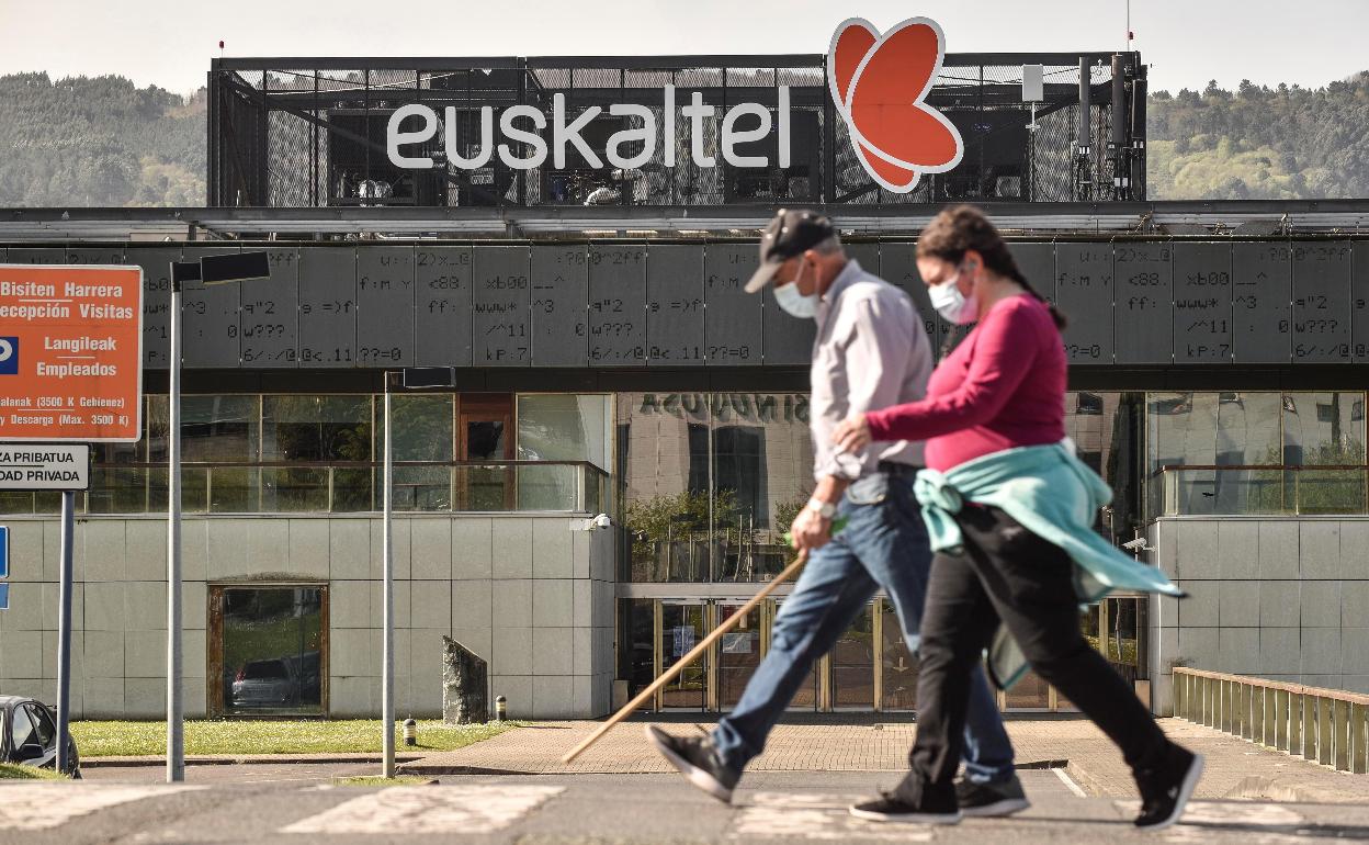 Sede e Euskaltel en Zamudio.