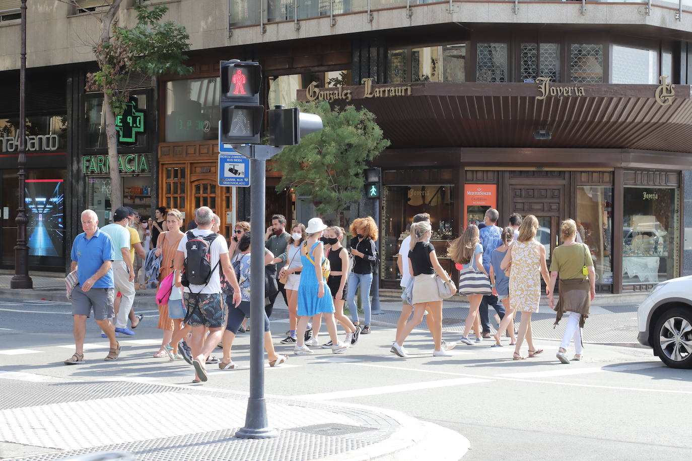 Fotos: Donostia cuelga el cartel de ‘completo’