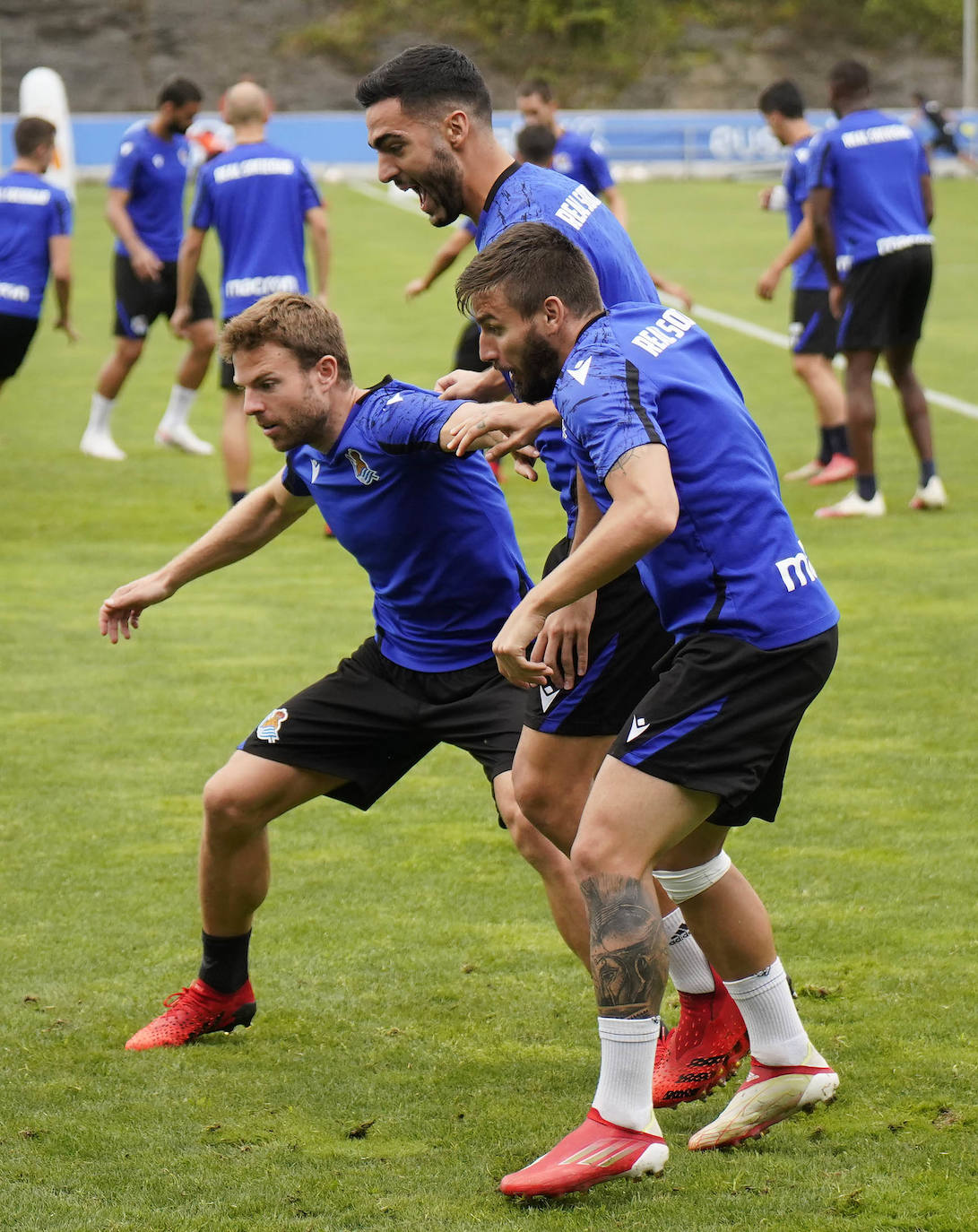 Fotos: Las mejores imágenes del entrenamiento de la Real Sociedad