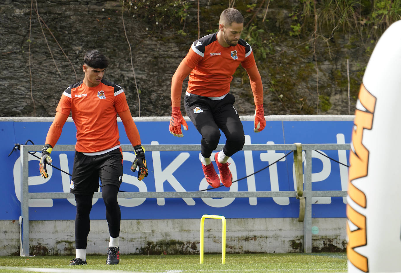 Fotos: Las mejores imágenes del entrenamiento de la Real Sociedad