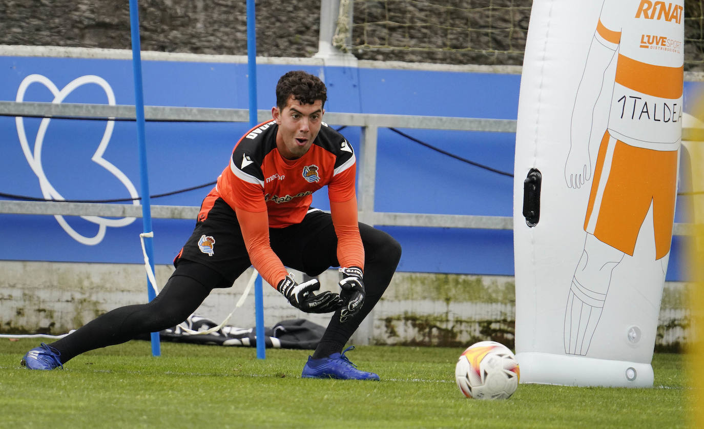 Fotos: Las mejores imágenes del entrenamiento de la Real Sociedad